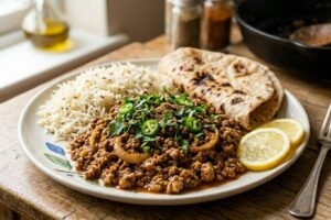 How to cook chicken mince at home final dish soft juicy and ready to serve